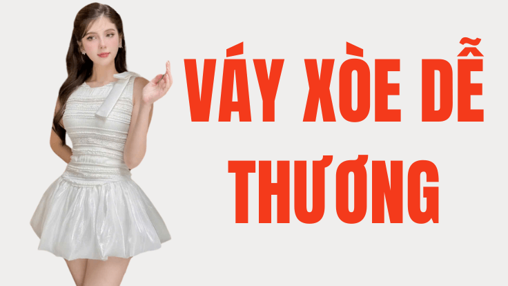 Váy Xòe Dễ Thương