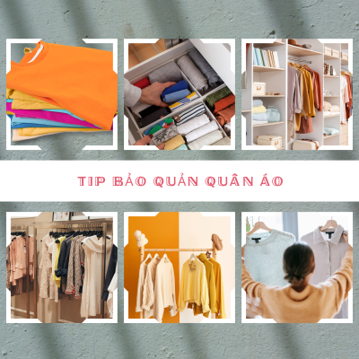 Tip bảo quản quần áo