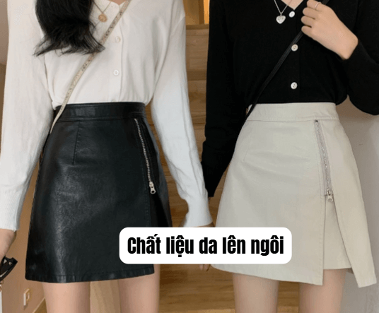 Chất liệu da lên ngôi