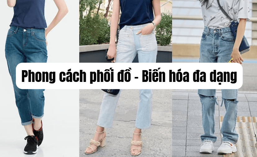 Phong cách phối đồ - Biến hóa đa dạng