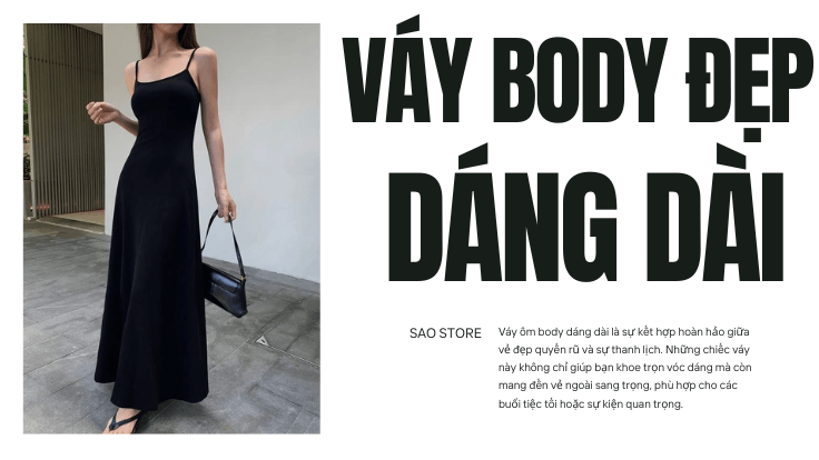 Váy Body Đẹp Dáng Dài 